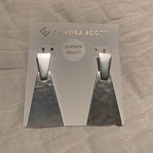 Kendra Scott Keerti Drop Earrings In Bright Silver